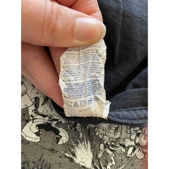 Delta Pro Weight Grey Goo T Shirt, 100% Pre-Shrunk Cotton, Size XL - Picture 10 of 10